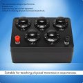Educational 0-99999 9ohm Variable Decade Resistor Resistance Box 16 Multifunctional Test Probes Teaching Instrument Tool Aid