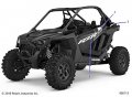 Polaris Rzr Decal-door Upr Fr Rzr Lh Eah Ebh Genuine Oem Part Qty 1