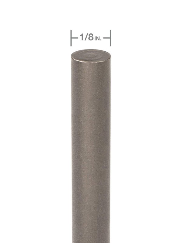 1 8 In Pin Punch 66053 High Carbon Steel Reverse Tapered Tool With Rust Preventative Coating