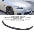 Front Bumper Lip Spoiler Diffuser Glossy Black Racing Look Precise Fit Enhance Car Protection For 3 Series E92 M Sport 2006 To