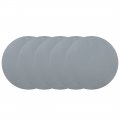 5pcs 5 Inch Hook And Loop Sanding Disc 3000 Grits Flocking Sandpaper For Random Orbit Sander 
