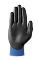 Ansell Hyflex 11-618 Nylon Light Duty Multi-purpose Glove With Knitwrist Abrasion Cut Resistant Size 7 Blue Pack Of 12 Pair