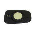 Left Side Mirror Glass For 2003 2007 Honda Accord Chrome Flat Without Heated Us Built Rm27005 12pb Replacement Driver View