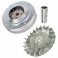 Caltric Clutch Primary Sliding Fixed Sheave Compatible With Yamaha Bruin 350 Yfm350a Yfm350fa 2x4 4x4 2004 2005 2006