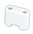Jr Products 10685 Door Bumper For T-style Holder Polar White 