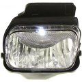 Passenger Side Fog Light Assembly With Bulbs For 2007 Chevy Silverado 1500 Classic Replaces Gm2593150 And 15791434 Round Clear 