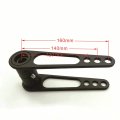 Httmt Mt284-003-bk Black Bike Rear 1 Inch 3 5 Inches Lowering Kit Compatible With Yfz450 Yfz 450