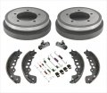 Rear Brake Drums Shoes Springs Wheel Cylinders Replacement Part For 00-04 Chevrolet Tracker 