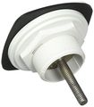 Perko 1082dp3wht Flush Latch White 