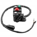 M Mati Handlebar Control Switch Button Start Stop Headlight Override For Kawasaki Prairie 300 400 Kvf360 Kvf400 1999-2001
