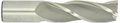 Melin Tool E-l Cobalt Steel Square Nose End Mill Weldon Shank Uncoated Bright Finish 30 Deg Helix Flutes 3 Overall Length 0 