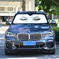 Gold Golden Glittering Eyelash Isolated On White Auto Car Windshield Sun Shade Window Uv Ray Visor Protector Heat Screen
