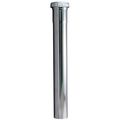 Plumb Pak Pp13-12cp Extension Tube 1-1 2 In Dia X 12 L Slip Joint 22 Ga Chrome Plated No Size Brass 
