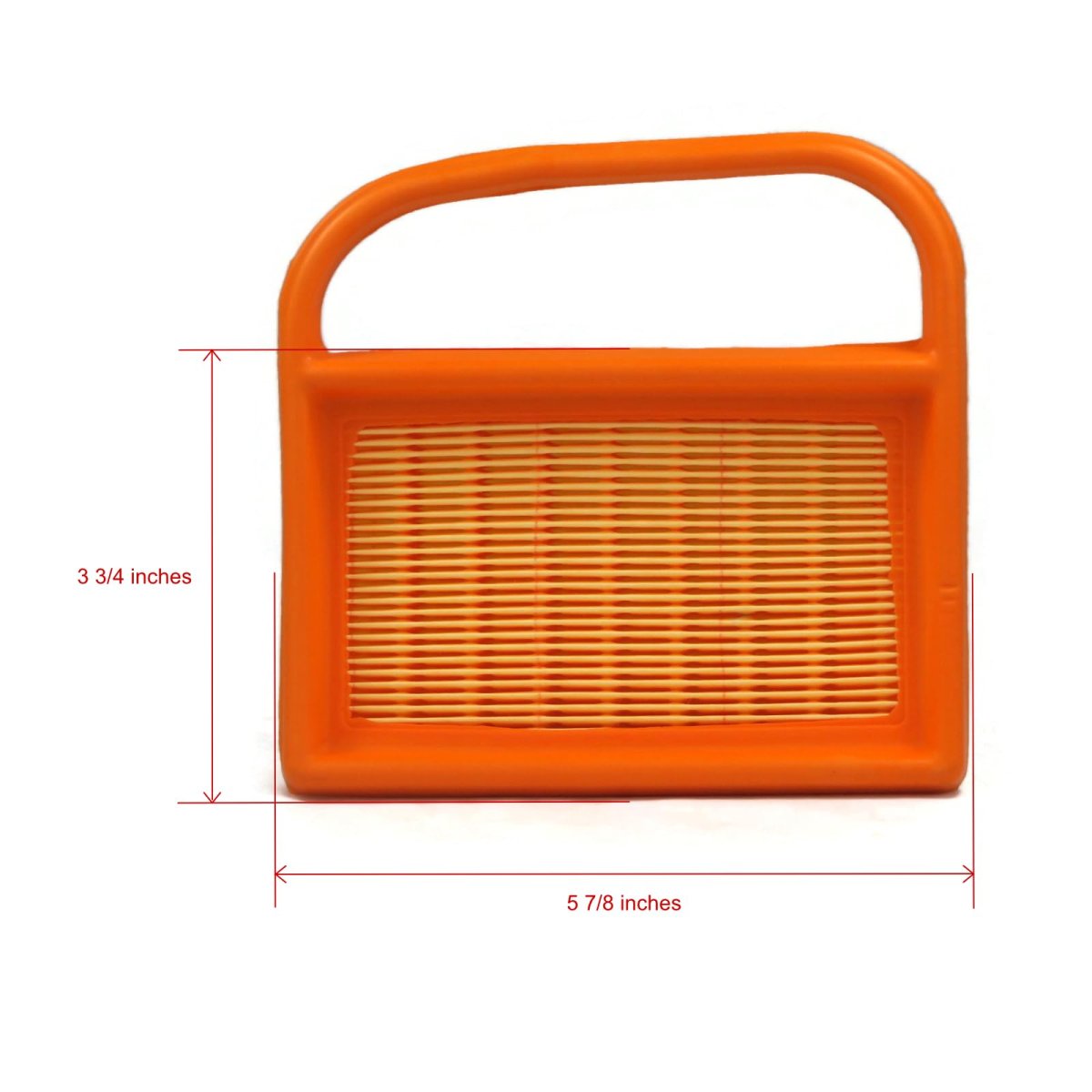 Intake Air Filter And Pre Set For Stihl 4238 140 4404 42381404404 2 Pack 5 X 5 1 75 Itake Air Filter And Pre Filter Set For