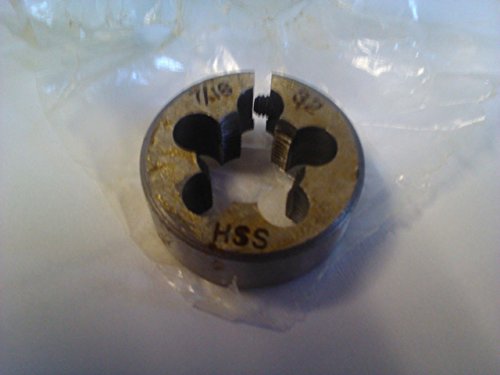 7 16-32 X 1 In High Speed Steel Round Adjustable Die