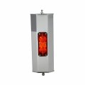 Fortpro 6 1 2 X 16 Stainless Steel West Coast Heated Mirror With Turn Signal F245674 