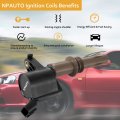 Ignition Coils Compatible With V8 4 6l 5 4l 2008 2009 2010 Ford F150 F250 F350 Super Duty Expedition Explorer Mustang Lincoln