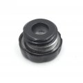 Httmt Mt249-031- Motorcycle Black Brake Fluid Reservoir Cap Cover R1 Engraved Compatible With 1998-2012 Yzf R1