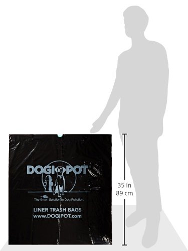 Dogipot 1404 Liner Trash Bags Fits 10 To 15 Gal Cans 50 Per Box