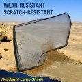 Smoky Headlight Lens Cover Ford F150 2009 2014 For Halogen Headlights Polypropylene Plastic Protective Covers 2 Piece Set
