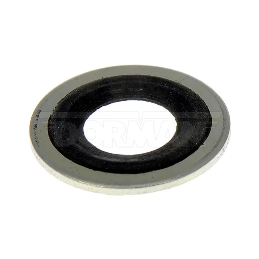 Engine Oil Drain Plug Gasket For Ford Crown Victoria 1992 1997 Rubber Metal 0 52 Inside Diameter 1 03 In Outside E0fz6734 A