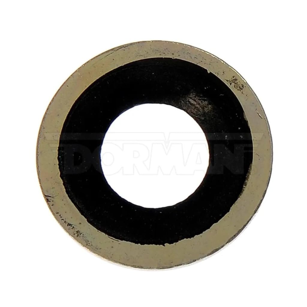Engine Oil Drain Plug Gasket For Ford Crown Victoria 1992 1997 Rubber Metal 0 52 Inside Diameter 1 03 In Outside E0fz6734 A