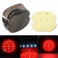 Waltyotur Motorcycle Smoke Tail Light Brake Turn Signal License Plate Replacement For Sportster Softail Dyna Touring Road King