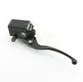 Full Black Honda Motorcycle Hydraulic Brake And Clutch Master Cylinder Set Front Mount Outlet 