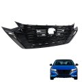 Front Bumper Grille Mesh Style Black Grill Replacement For Sentra 2024 2025 62310-6ly2a