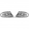 Mercedes-benz Ml350 Fog Light 2003 04 2005 Pair Driver And Passenger Side W Bulbs For Mb2592104 