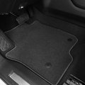 Ikon Motorsports Floor Mats For 2021-2023 Chevrolet Suburban Tahoe Gmc Yukon Gray Nylon Front Back Row Carpet Liners 4pcs Set