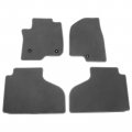 Ikon Motorsports Floor Mats For 2021-2023 Chevrolet Suburban Tahoe Gmc Yukon Gray Nylon Front Back Row Carpet Liners 4pcs Set