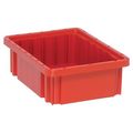 10-7 8 L X 8-1 4 W 3-1 2 H Red Dividable Grid Container 1 