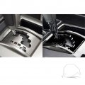 Piano Black Interior Gear Shift Panel Cover Trim For Toyota 4runner 2010 2020 Soft Plastic Center Console Decorative Accessory