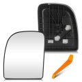Left Driver Side Mirror Upper With Power Heated Fits For Ford F250 F350 F450 F550 Super Duty 1999-2003 E150 E250 2008-2014 E350 