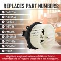 Ac Heater Blower Motor With Fan Compatible Buick Chevy Gmc Saturn Vehicles Enclave Silverado 3500 Hd Traverse Acadia Sierra