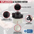 Ac Heater Blower Motor With Fan Compatible Buick Chevy Gmc Saturn Vehicles Enclave Silverado 3500 Hd Traverse Acadia Sierra