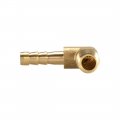 Uxcell Brass Barb Hose Fitting 90 Degree Elbow 6mm Barbed To 1 8 Pt Male Pipe Adapter Connector 2pcs