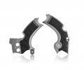 X-grip Frame Guard Silver Black For 19 Kawasaki Kx250 