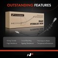 A-premium Front Driver And Passenger Brake Hydraulic Hoses Compatible With Select Jeep Models Cherokee 2014 2015 2016 2017 2018