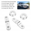 Front And Rear Solid Billet Shifter Bushing Kit Cnc Aluminum For B Series B16 B18 B20