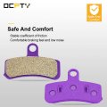 Ocpty Carbon Fiber Brake Pads Fit For 2008 09 10 2011 Heritage Softail Classic Flstc 2009 Night Train Fxstb Front And Rear