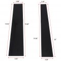 Ocpty Black Pillar Posts B Replaces For 2007 Toyota Tundra 2008-2010 2011 2012 2013 4pcs Door Trim Kit