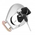 Qiilu Lock Fuel Cap Replace 17620-mb1-033 Motorcycle Gas Tank Cover With 2 Keys For Honda Vf750c Vf750 Vf 750 700
