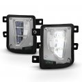 For 2016-2018 Chevy Silverado 1500 Oe-style Full Led Front Bumper Fog Light Driving Lamp Assembly Direct-fit Replacement 