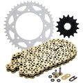 Niche Drive Sprocket Chain Combo For Kawasaki Klr650 Front 15 Rear 43 Tooth 520 X-ring 106 Links 