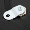 Hecasa Locking Fuel Door Compatible With 2003-2009 Hummer H2 Suv Sut Gas Cap Tank Cover Heavy Duty Aluminum Black Powder Coated