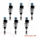 A-premium Fuel Injectors Compatible With Chevrolet Equinox 2010-2011 Gmc Terrain Buick Lacrosse 2010 Cadillac Cts Srx 3 0l Set