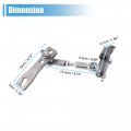 X Autohaux Manual Transfer Case Linkage Kit Replacement For Jeep Cherokee Xj 1986-2001 Shift