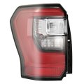 Hecasa Led Tail Light W Bulb For 2018-2021d Expedition Left Rear Lamp Replacement For Fo2800272 Jl1z-13405-h Brake Clear Lens 